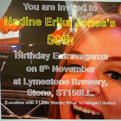 Nadine's 50! 8/11/25