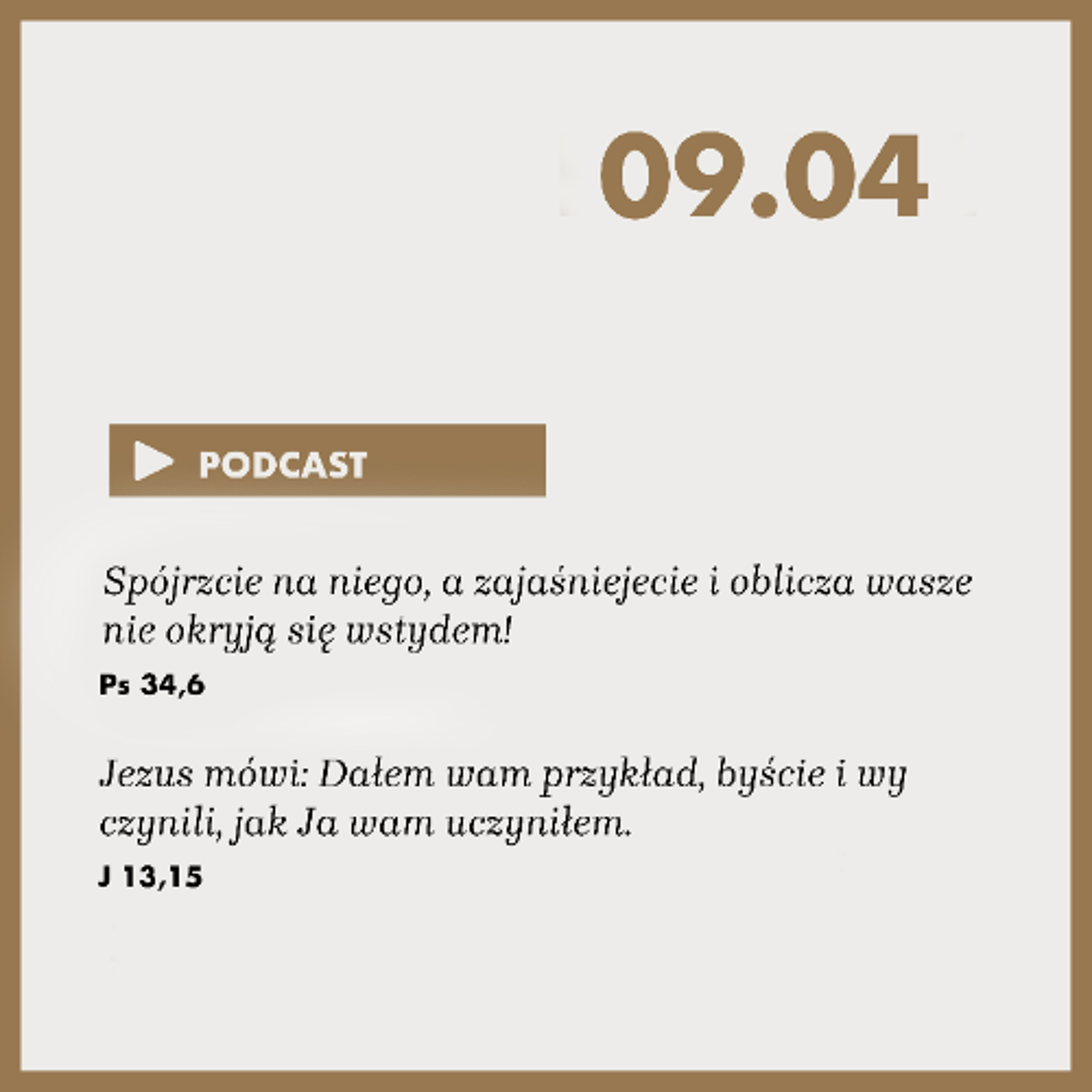 Poranek ze Słowem na 9 kwietnia 2025 episode artwork