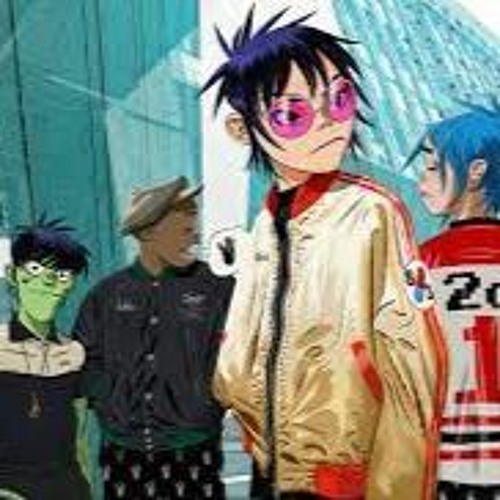 Gorillaz-Feel Good Inc(sped up)