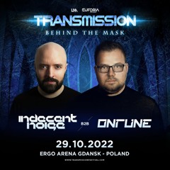 Indecent Noise B2b OnTune Live @ Transmission 'Behind The Mask' 29.10.2022 Gdansk, Poland