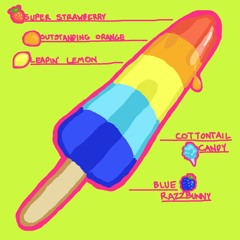 Rainbow Rocket Pop