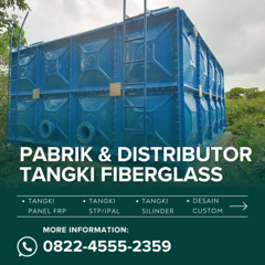 HP/WA 0822-4555-2359, UKURAN CUSTOM! Produsen Tangki Fiberglass Nias Utara Sumatera Utara