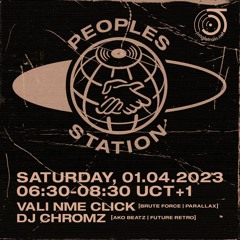 Peoples Station #7 on Jungletrain.net - 2023/04/01 - DJ Chromz & Vali NME Click