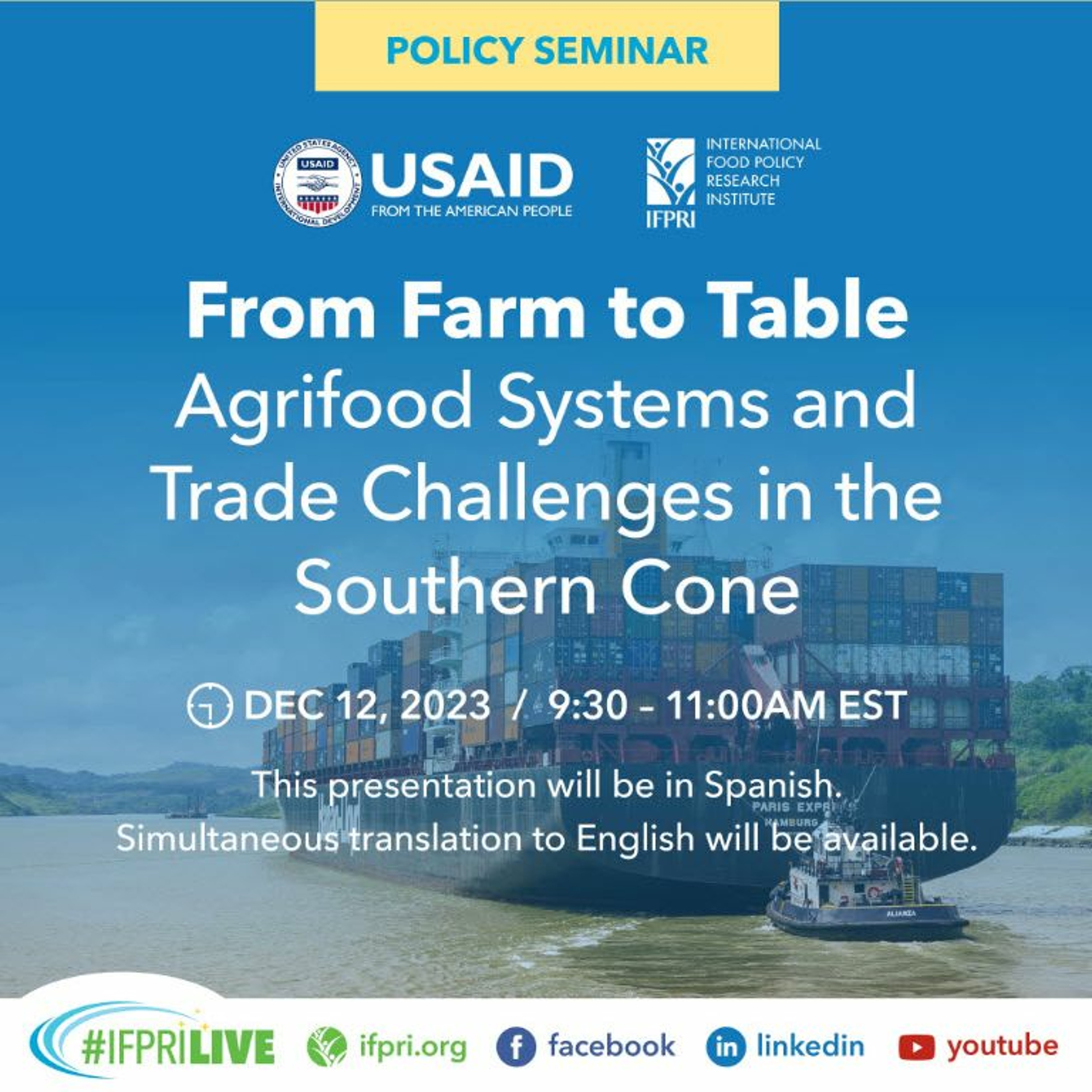 From Farm to Table: Agrifood Systems and Trade Challenges in the Southern Cone episode artwork
