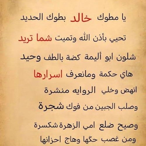 يامطوك خالدي _الرادود مصطفى الذيابي _الذاكر الاسم الشريف علي ثائر