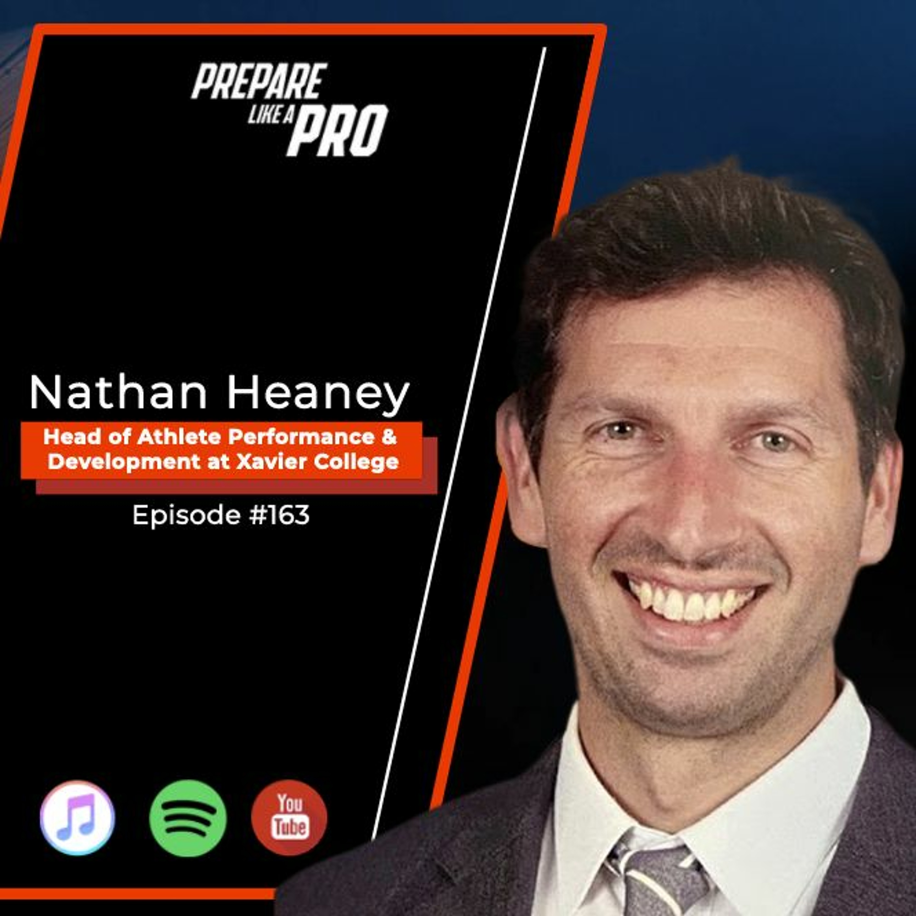 #163 - Nathan Heaney, Head of Athlete Performance & Development at Xavier College episode artwork