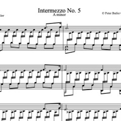 Intermezzo No. 5 A minor 201006