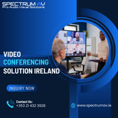 Connect and Work Productively with Video Conferencing Solutions from Spectrum AV!