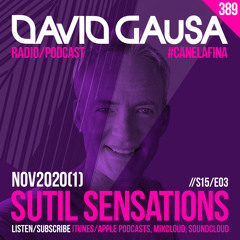 Sutil Sensations Radio #389 - 3rd episode of the new season 2020/21! #CanelaFina & #HotBeats