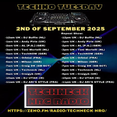 Techno Tuesday - Techneck NRG Radio 02.09.25