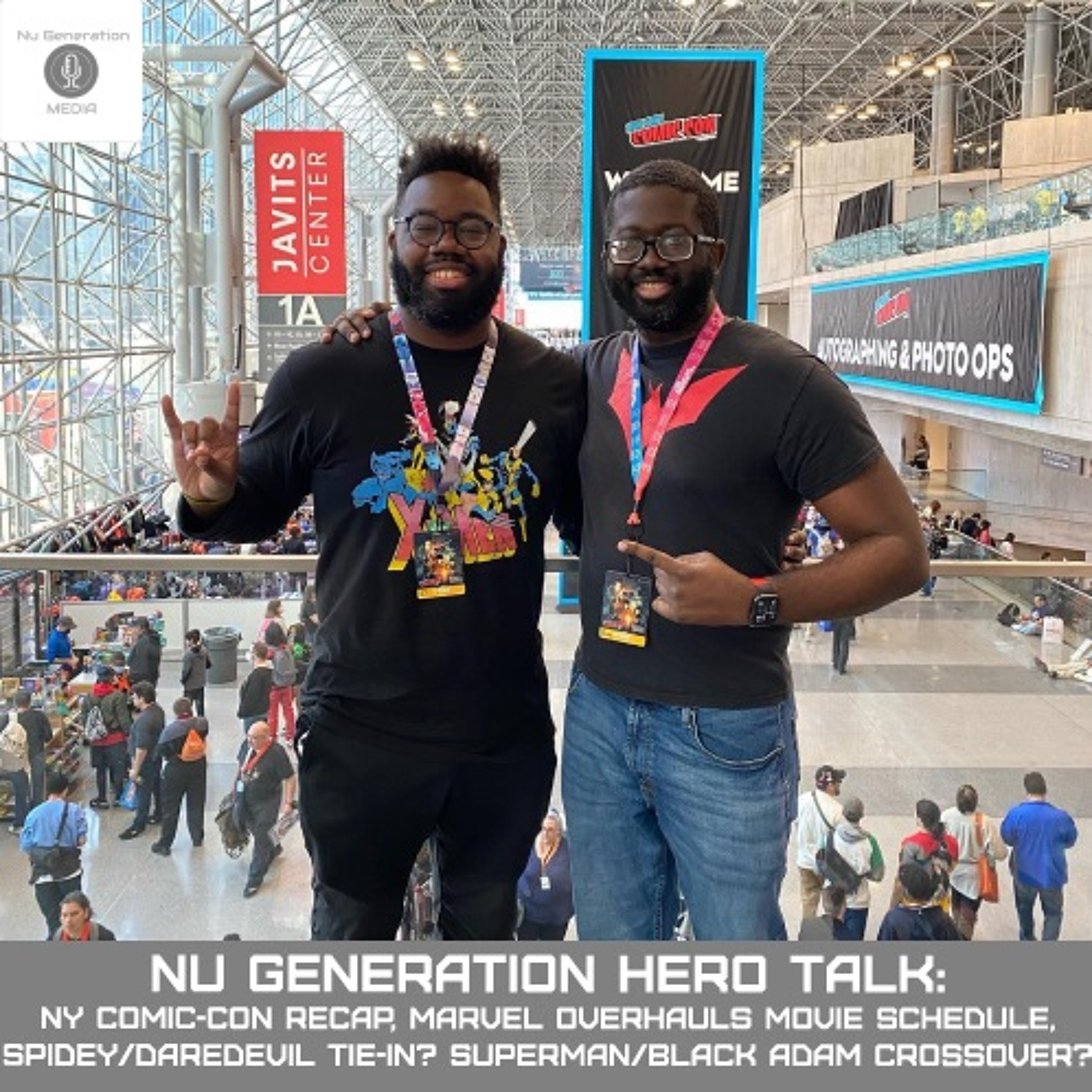 Hero Talk: NYCC Recap, Marvel Movie Delays, Spidey/Daredevil Tie-in? Black Adam/Superman Crossover? episode artwork