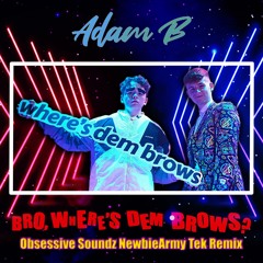 Adam B - Bro, Where's Dem Brows? (Obsessive Soundz NewbieArmy Tek Remix) [PREVIEW]