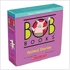 GET EBOOK 🖍️ Bob Books - Animal Stories Box Set | Phonics, Ages 4 and up, Kindergart