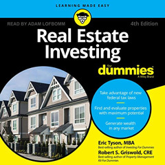 Access EBOOK 💝 Real Estate Investing for Dummies, 4th Edition by  Eric Tyson MBA,Rob