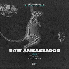 Raw Ambassador @ Disorder #106 - Italy