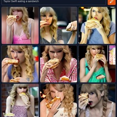 Song that plays when Taylor Swift eats a sandwich