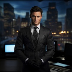 Character - Gotham News Presenter, Batman