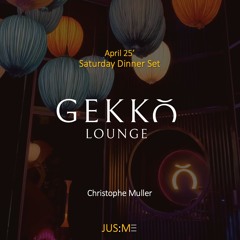 Gekko Dinner 3 hours early set  04-05-25