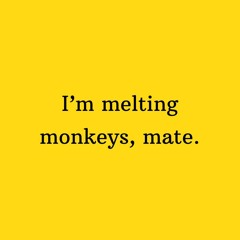 I'm Melting Monkeys, Mate