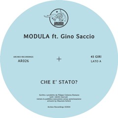 A - Modula Feat. Gino Saccio - Che E' Stato?