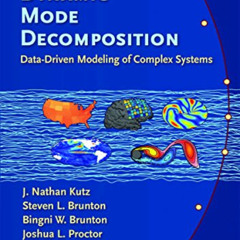 Read EBOOK 📒 Dynamic Mode Decomposition: Data-Driven Modeling of Complex Systems by