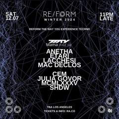 RE/FORM Winter 2024 DJ Contest: BYRD