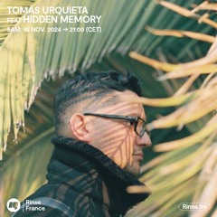 Tomás Urquieta feat Hidden Memory - 16 Novembre 2024