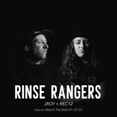 RINSE RANGERS live on WTR 01.23.23