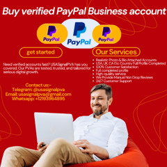 Why People Search for  verified PayPal Business account