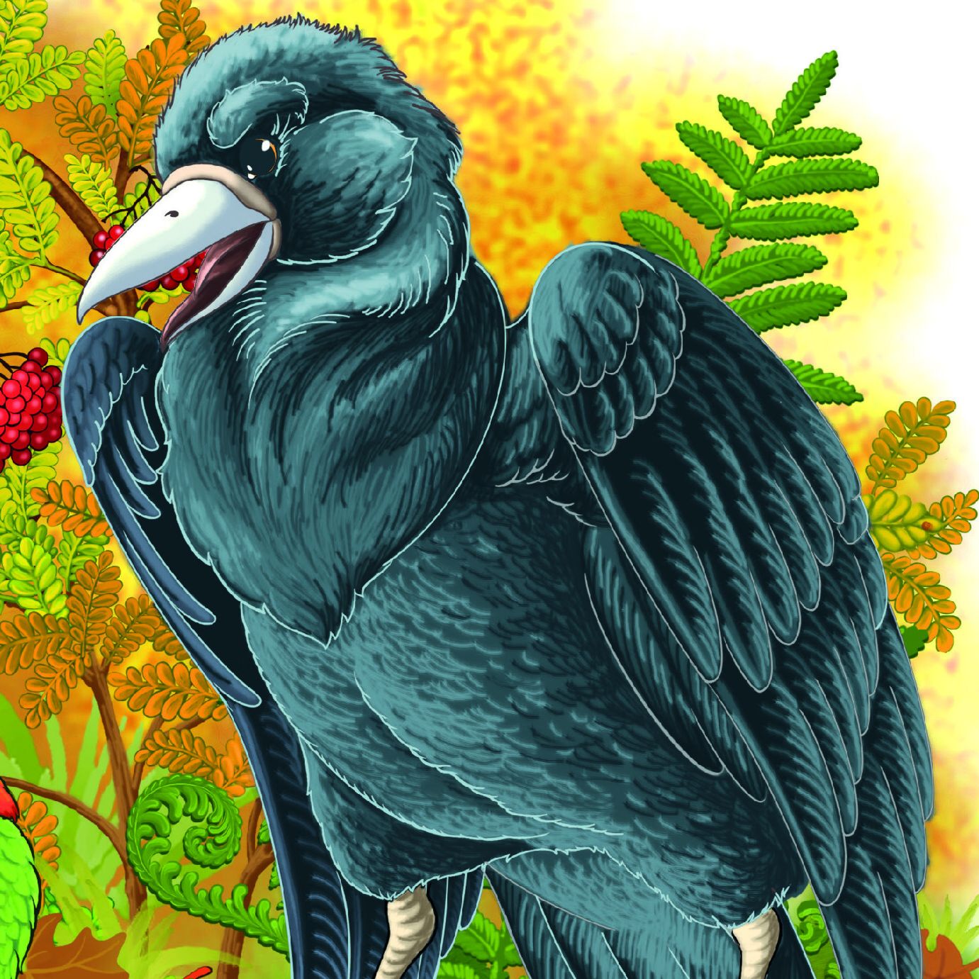 Карга ни өчен исемен әйтеп бетерми? (башкорт халык әкияте)