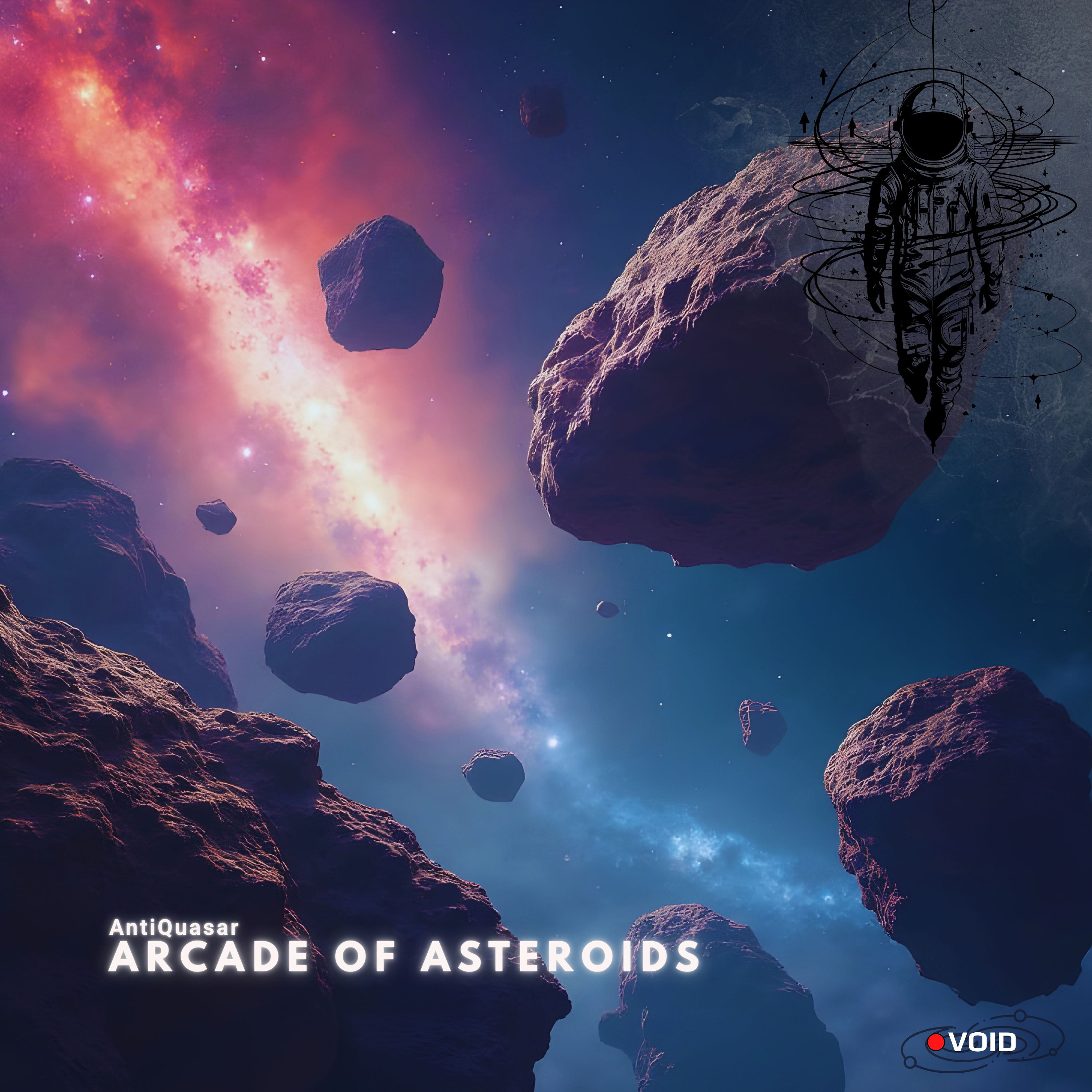 Arcade of asteroids