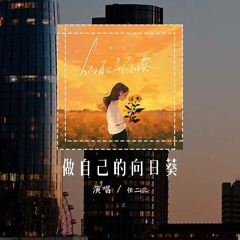 任二三 - 做自己的向日葵「从此我不会 再为谁装扮成玫瑰，我要做自己的向日葵」(4k Video)【動態歌詞/pīn yīn gē cí】#任二三 #做自己的向日葵 #動態歌詞