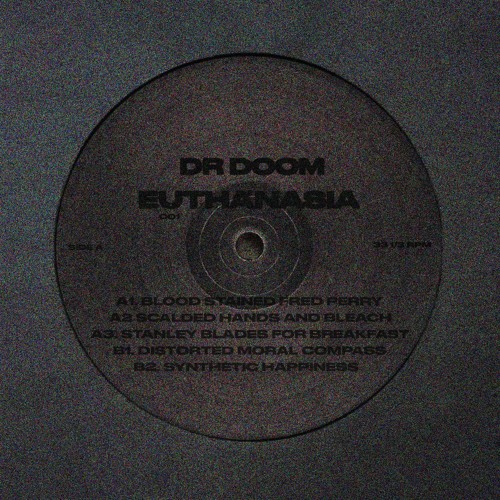 DR DOOM - SCALDED HANDS AND BLEACH [EUTHANASIA 001]