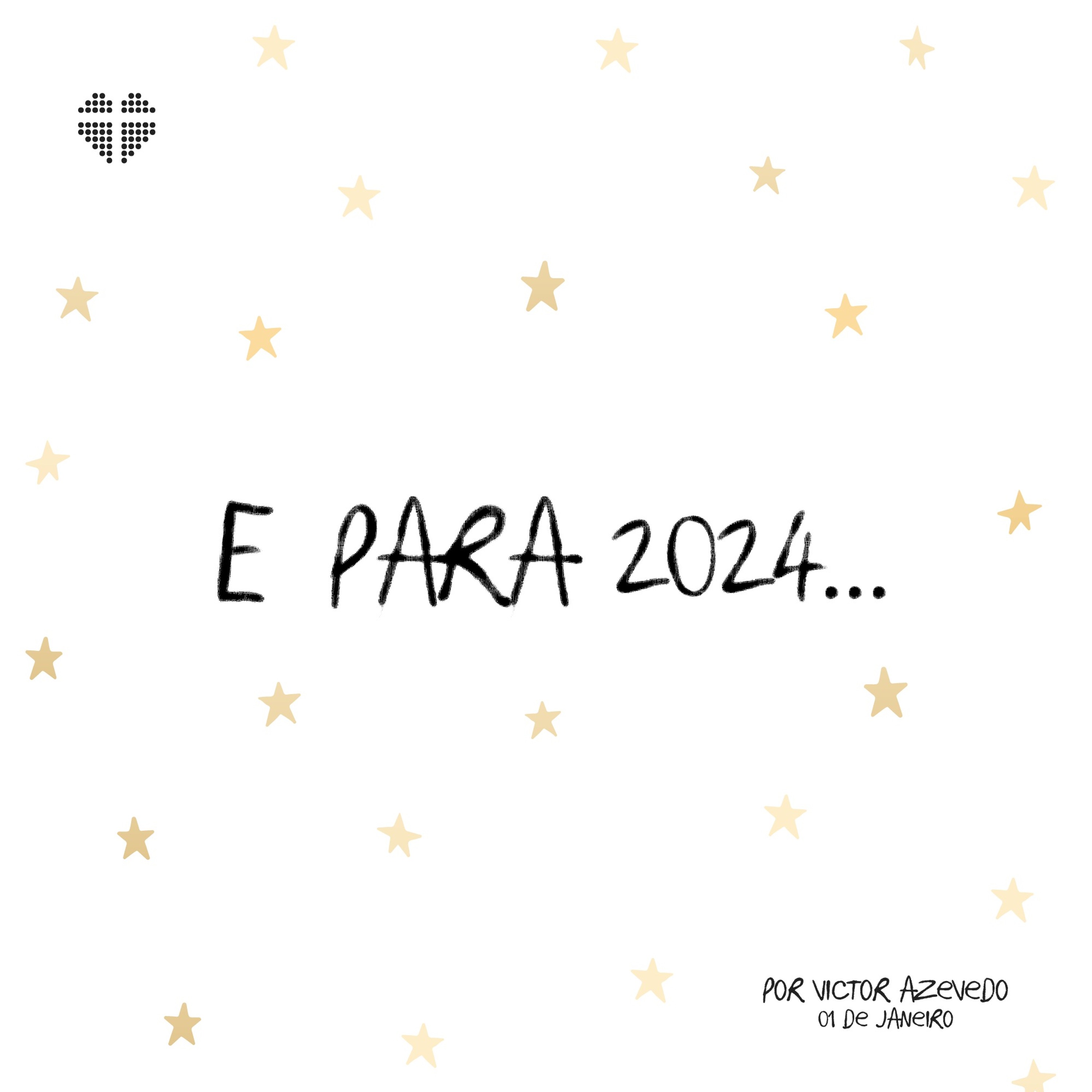 E para 2024... | Igreja Por Amor | Victor Azevedo | 01 de Janeiro de 2024