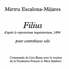 Filius, D’après le Repertorium inquisitorium, 1494
