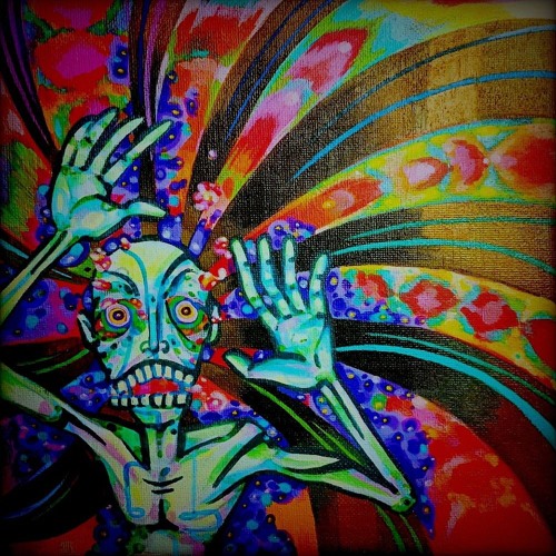 in the space between