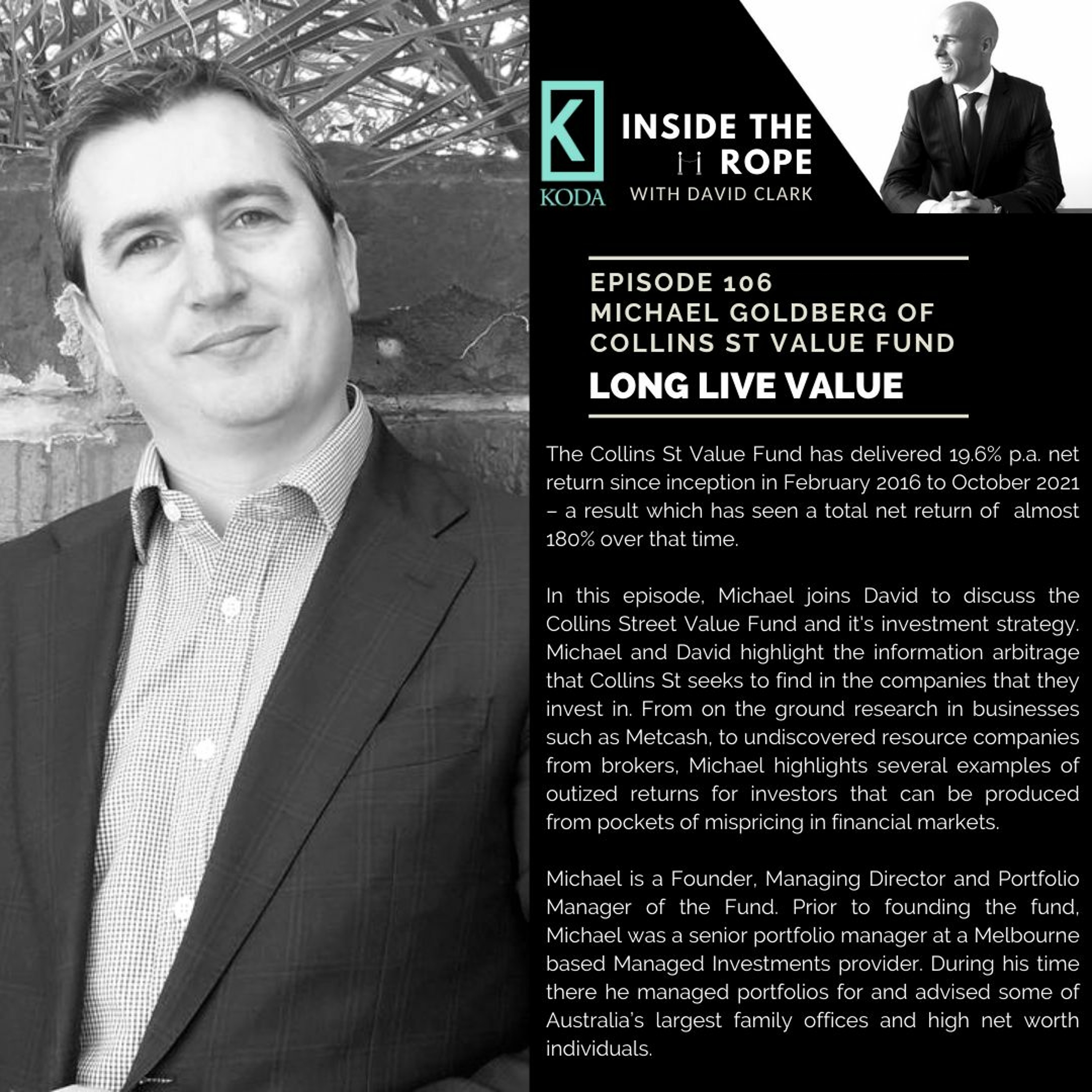 Ep 106: Michael Goldberg - Long live value