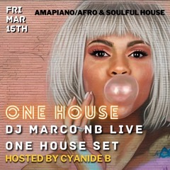 MARCO NB One House LIVE MIX!!!