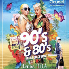 CLAUDELL PARTY 80s 90s SOUL JUGGLING DJ ERNIE FLEX