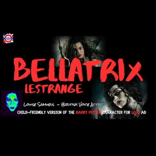 BELLATRIX Lestrange - Cackling, 'Child-friendly version' of the Harry Potter character for LEGO ad