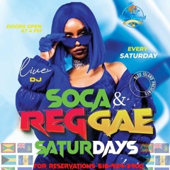 Soca Reggae Saturdays 4-27-24 (LIVE AUDIO) @bleuislandrestaurant @dja1exnyc