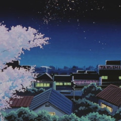 Nighttime in Edo