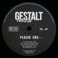 PREMIERE: Placid One - Seaweeds [Gestalt Records]