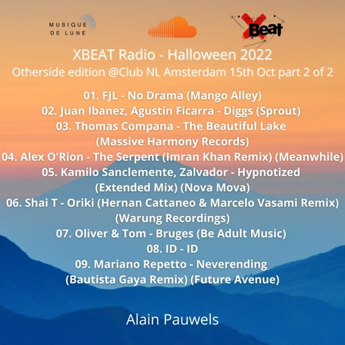 XBEAT Radio Halloween 2022 (OTHERSIDE Edition @ Club NL Amsterdam 15th Oct 2022 Part 2 Of 2)