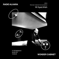 Wonder Cabinet - Artists Conversations 2024 - #004 - w/ Ayed Arfeh