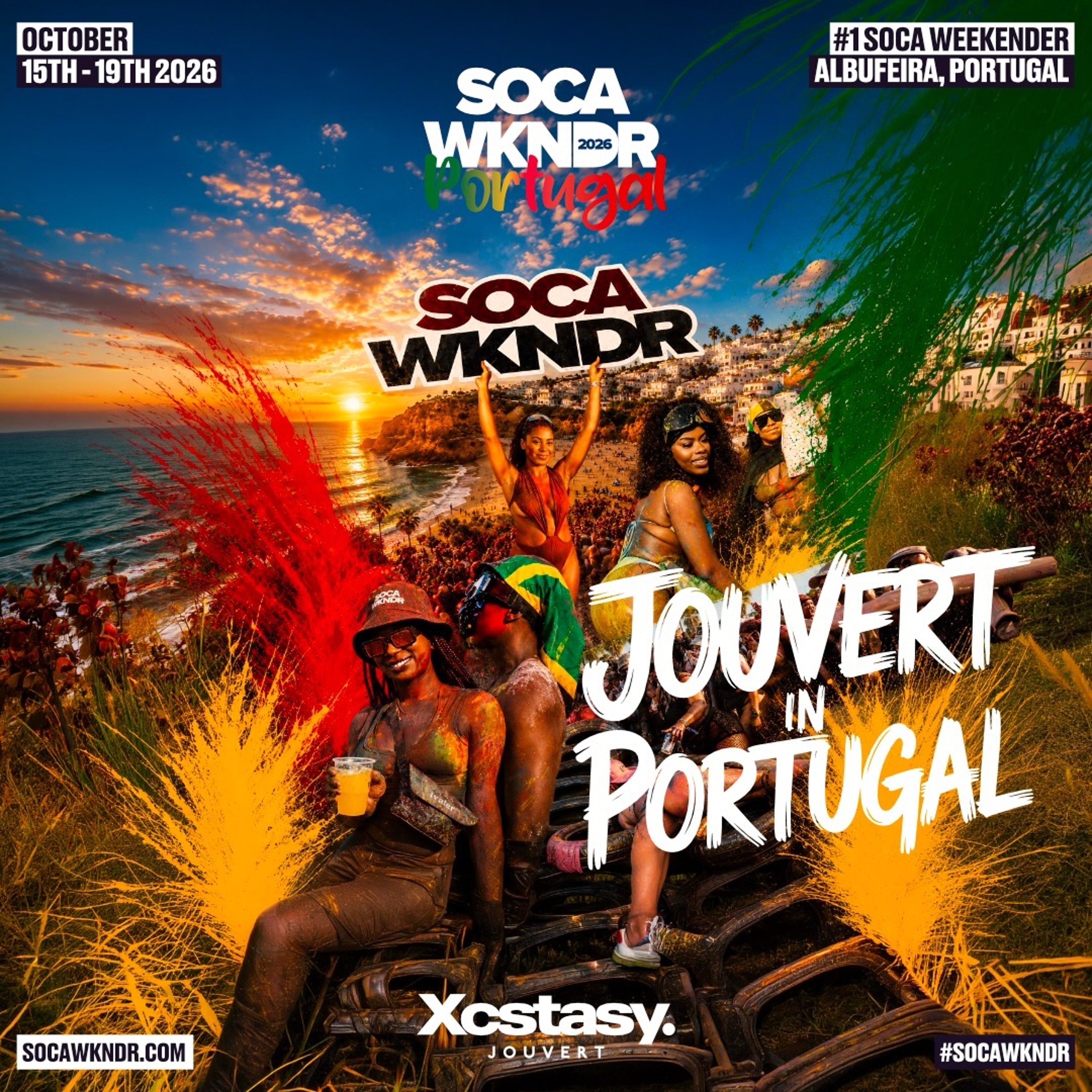 LIVE AUDIO | JOUVERT | SOCA WKNDR PORTUGAL 🇵🇹