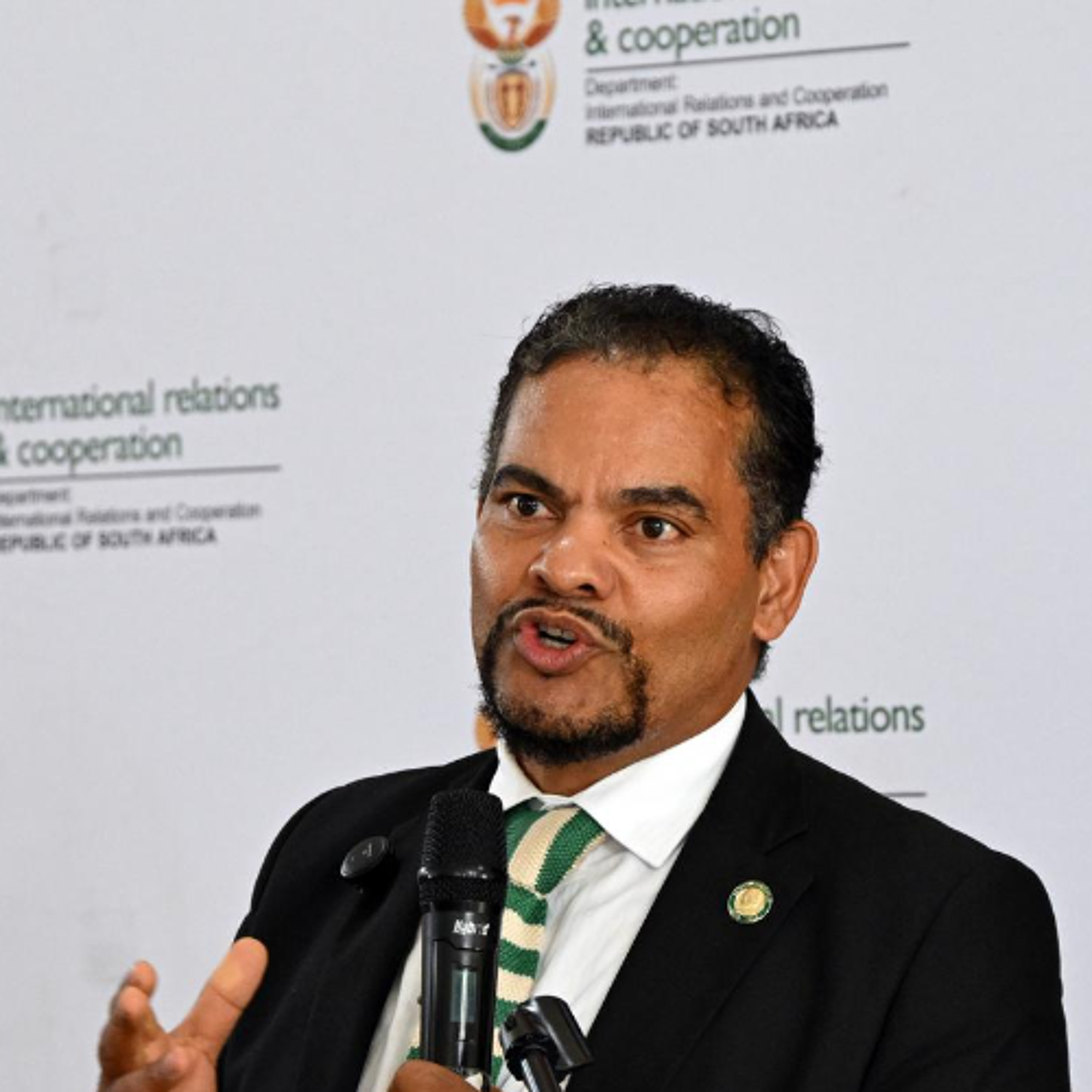 The Deputy Minister of International Relations and Cooperation Botes in conversation with Ubuntu Radio.