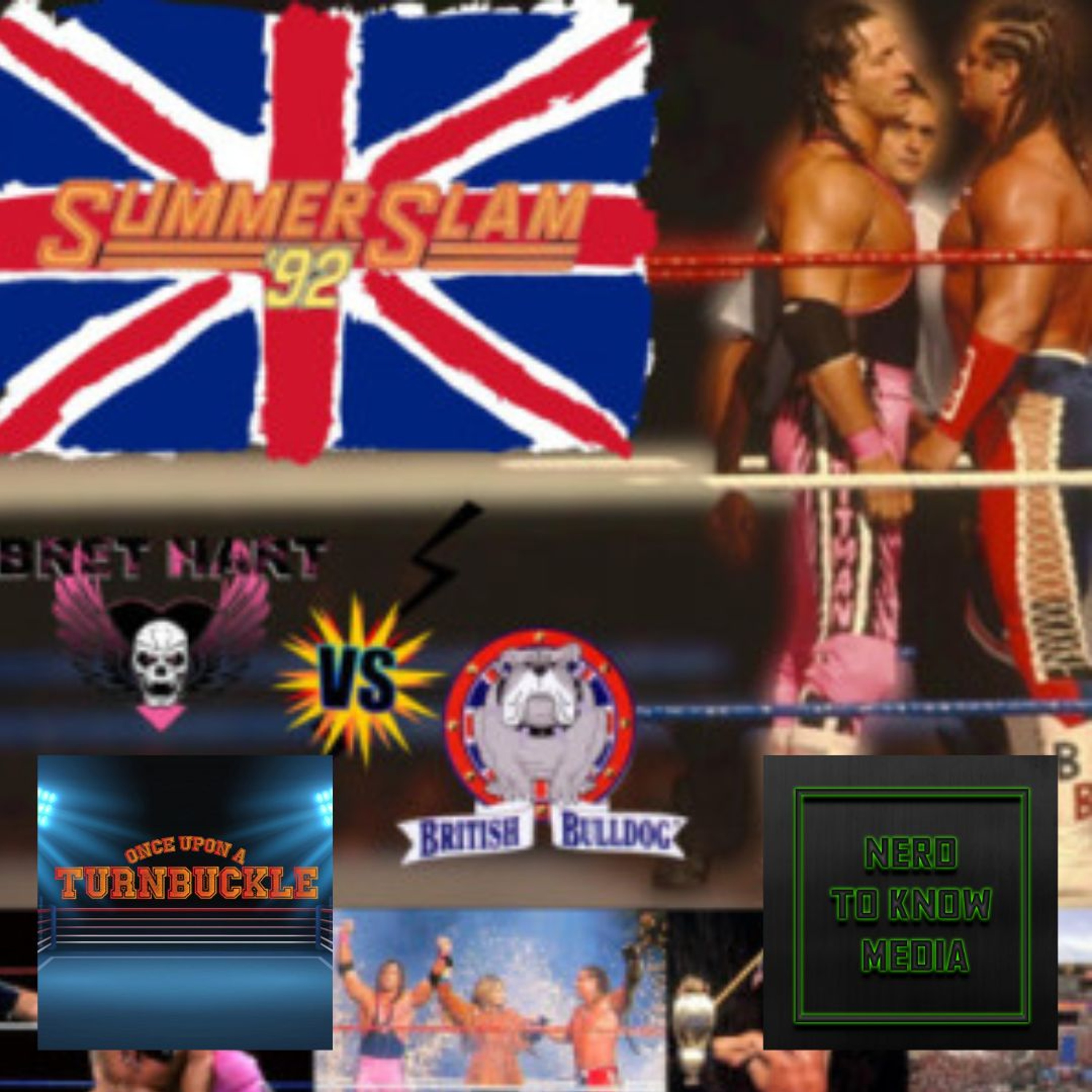 Once Upon A Turnbuckle Ep. 49 - 'Bret & The Bulldog - 30 Years On' With Author Steven Bell episode artwork