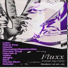 2ubular @ Fluxx Day Party - Miscellania 11/09/22