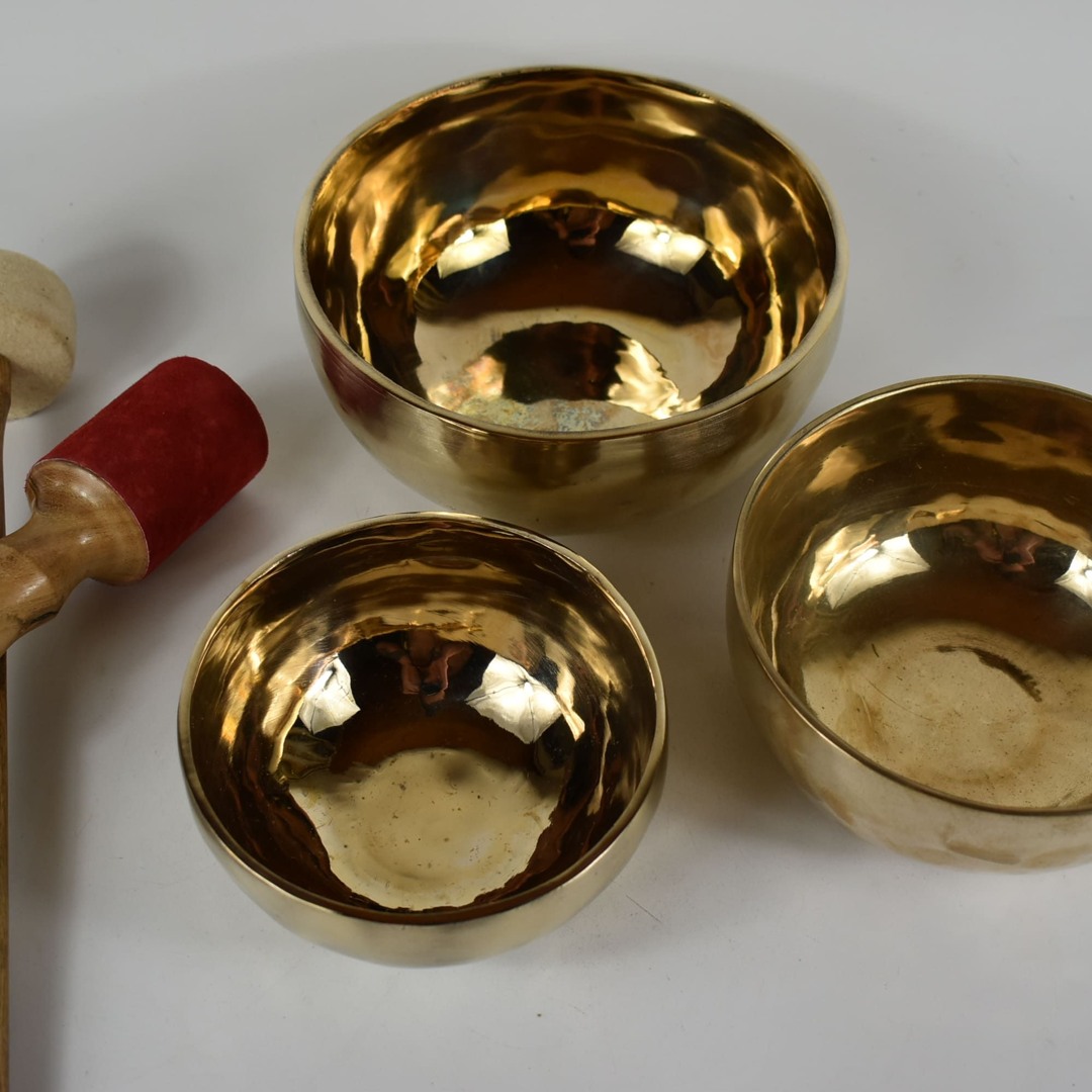 Klangschalen 3er Set 2,3 Kg